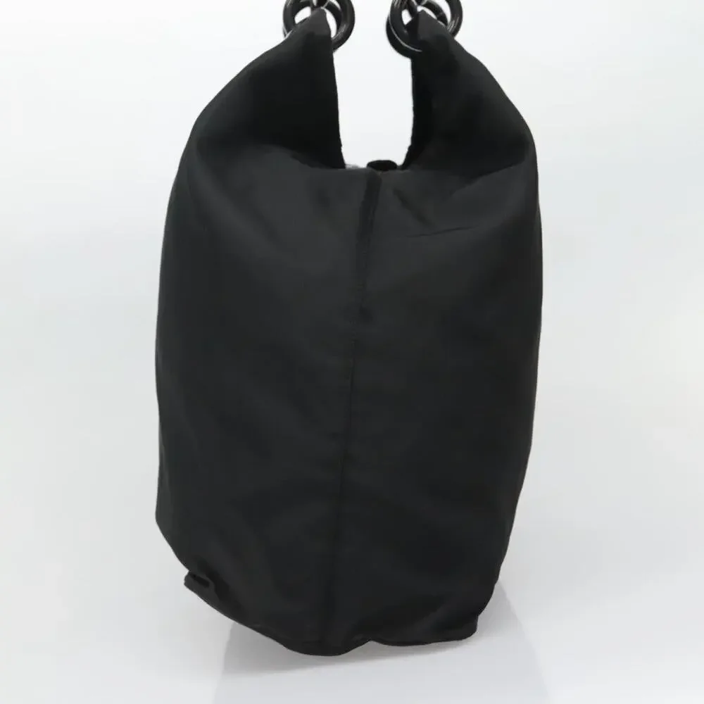 Prada Nylon Galleria Handbag Black